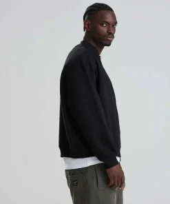 Just Hoods SIGNATURE VASTAG BOMBER PULÓVER (AWJH124) – termékkép 4