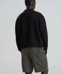 Just Hoods SIGNATURE VASTAG BOMBER PULÓVER (AWJH124) – termékkép 5