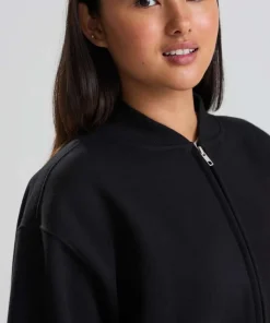 Just Hoods SIGNATURE VASTAG BOMBER PULÓVER (AWJH124) – termékkép 7