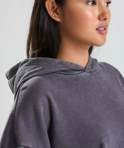 Just Hoods VINTAGE MOSOTT HATÁSÚ KAPUCNIS PULÓVER (AWJH180) – termékkép 10