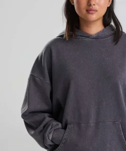 Just Hoods VINTAGE MOSOTT HATÁSÚ KAPUCNIS PULÓVER (AWJH180) – termékkép 9