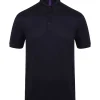 Henbury FÉRFI SLIM FIT STRETCH GALLÉROS PÓLÓ (HN460) – termékkép 1