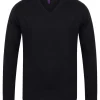Henbury FÉRFI 12GG V-NYAKÚ PULÓVER (HN720) – termékkép 1