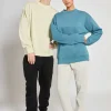 Lane Seven GARMENT DYED KÖRNYAKAS PULÓVER (LS16004GD) – termékkép 1
