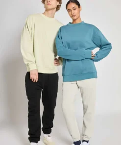 Lane Seven GARMENT DYED KÖRNYAKAS PULÓVER (LS16004GD) – termékkép 1