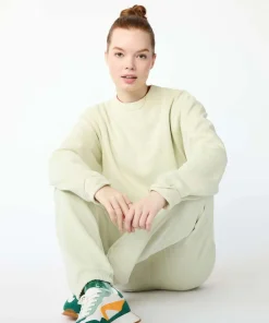 Lane Seven GARMENT DYED KÖRNYAKAS PULÓVER (LS16004GD) – termékkép 2