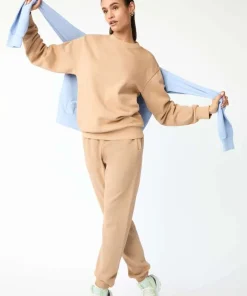 Lane Seven GARMENT DYED KÖRNYAKAS PULÓVER (LS16004GD) – termékkép 4