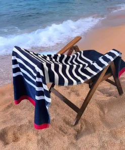 Olima OLIMA „SAILOR” BEACH VELOUR TOWEL (OLV4050) – termékkép 1