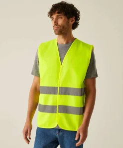 Regatta HI VIS ESSENTIAL KÖNNYEN EMBLÉMÁZHATÓ MELLÉNY (RETRS255) – termékkép 2