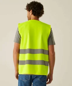 Regatta HI VIS ESSENTIAL KÖNNYEN EMBLÉMÁZHATÓ MELLÉNY (RETRS255) – termékkép 3