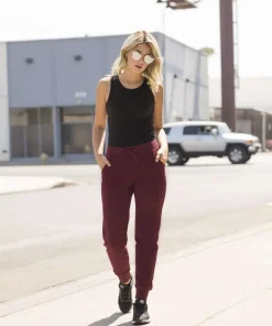 SF Clothing NŐI SLIM PASSZÉS MELEGÍTŐNADRÁG (SFL425) – termékkép 3