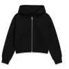 True Blanks WOMENS CROP ZIP HOODIE (TB02W010) – termékkép 1