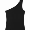 True Blanks WOMENS FITTED ONE SHOULDER TOP (TB02W051) – termékkép 1
