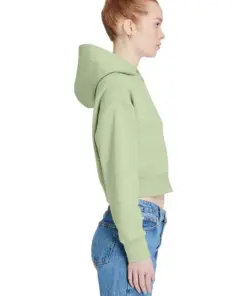 Lane Seven WOMENS RELAXED CROP HOODIE (LS88001) – termékkép 3