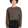 Lane Seven WOMENS RELAXED CROP CREWNECK (LS88004) – termékkép 1