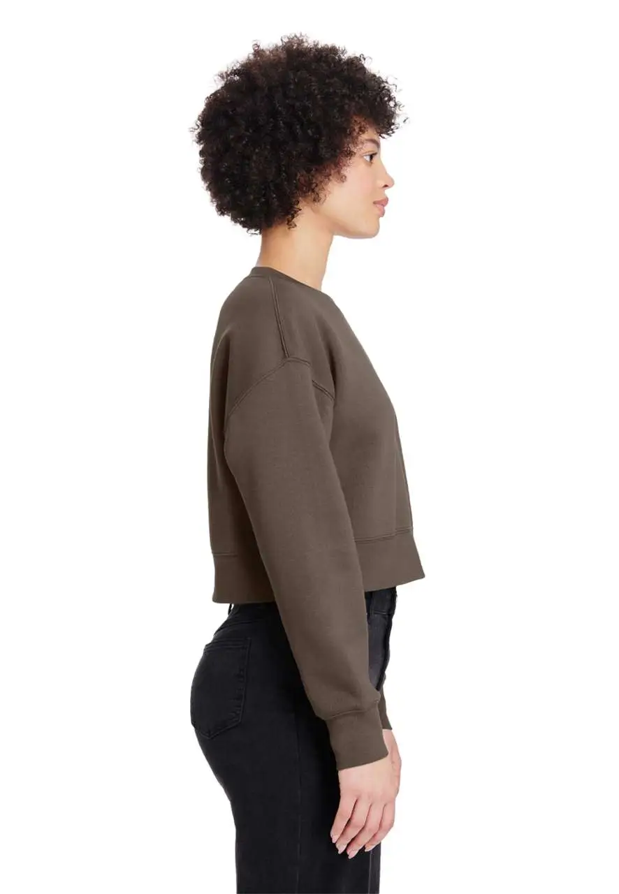 Lane Seven WOMENS RELAXED CROP CREWNECK (LS88004) – termékkép 3