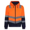 Regatta PRO HI-VIS FULL ZIP HOODIE (RETRF625) – termékkép 1